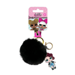 Брелоки - Брелок Cerda Acrilico pom-pom LOL чорний (CERDA-2600000564/3)