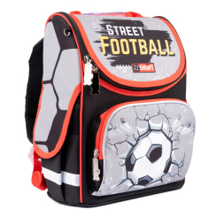 Рюкзаки и сумки - Рюкзак школьный каркасный Smart PG-11 Football (559017)