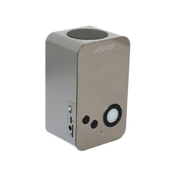 Портативні колонки та навушники - Bluetooth колонка Aspor A658 вертикальна-срібло (969001)