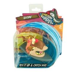 Антистресс игрушки - Фингерборд Shreddin sharks Zeebro с фигуркой (561941)