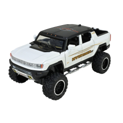Автомоделі - Автомодель Автопром Hummer pickup truck біла (AP7738/1) Автомоделі - Автомодель Автопром Hummer pickup truck біла (AP7738/1)