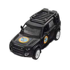 Транспорт и спецтехника - Автомодель TechnoDrive Шевроны Героев Land Rover Defender 110 ГУР МО (250364M)