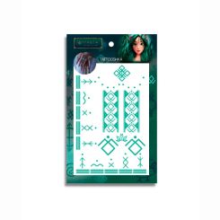 Косметика - Набор тату для тела Tattooshka Мавка Руны (LM-04)