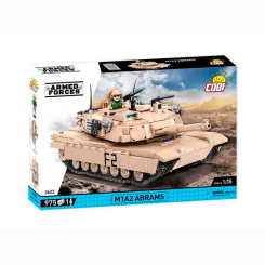 Конструктори з унікальними деталями - Конструктор Cobi Танк M1A2 Абрамс 975 деталей (COBI-2622) Конструктори з унікальними деталями - Конструктор Cobi Танк M1A2 Абрамс 975 деталей (COBI-2622)