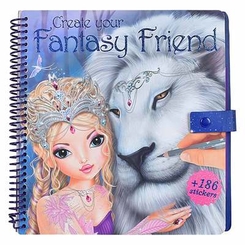 Товари для малювання - Дитяча книга для розфарбовування Фантастичні друзі TOP Model Fentesy (048061)