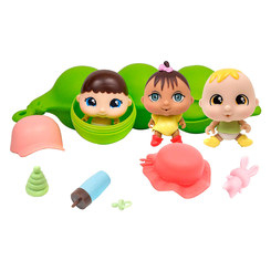 Ляльки - Ігровий набір Pea Pod Babies Малюки-горошки сюрприз (1808039)