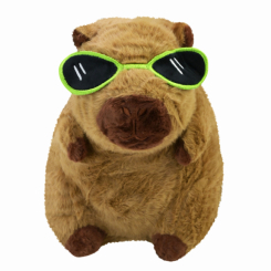 Мягкие животные - Мягкая игрушка Країна Іграшок Капибара в очках салатовых 22 см (C8201/3) Мягкие животные - Мягкая игрушка Країна Іграшок Капибара в очках салатовых 22 см (C8201/3)