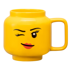 Чашки, склянки - Керамічна чашка LEGO Lifestyle Winking Girl 255 мл (40460813)