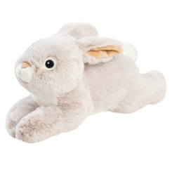 М'які тварини - М'яка іграшка Nicotoy Милий кролик, що лежить пудровий 30 см (5844398/2)