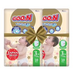 Товары по уходу - Трусики-подгузники Goo.N Premium soft M (7-12 кг) 100 штук (F1010101-156-2) Товары по уходу - Трусики-подгузники Goo.N Premium soft M (7-12 кг) 100 штук (F1010101-156-2)