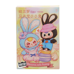 Брелоки - М'яка іграшка з кільцем Pop Top Baby Three Макарончики (CRP2605)