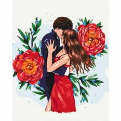 Товари для малювання - Картина за номерами Brushme Танець пристрасті (BS53809) Товари для малювання - Картина за номерами Brushme Танець пристрасті (BS53809)