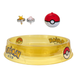 Волчки и боевые арены - Игровой набор Pokemon Двойной батл Пикачу и Мью (PKW4403)