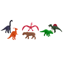 Фігурки тварин - Набір фігурок Mojo Динозаври брахіозавр, паразауролоф, спінозавр, тропеогнатус, трицератопс, спілодон (380082/2) Фігурки тварин - Набір фігурок Mojo Динозаври брахіозавр, паразауролоф, спінозавр, тропеогнатус, трицератопс, спілодон (380082/2)