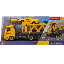 Конструкторы с уникальными деталями - ​Автоконструктор Otamanko Трак с легковыми авто (5320291)