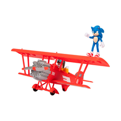 Фігурки персонажів - Ігровий набір Sonic the Hedgehog 2 Сонік і Тейлз на біплані (412674)