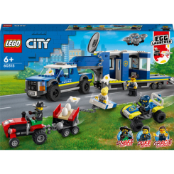 Конструкторы LEGO - Конструктор LEGO City Полицейский грузовик с мобильным центром управления (60315)