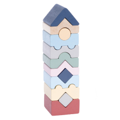 Развивающие игрушки - Развивающая игрушка Cubika Пирамидка LD-22 (16099)