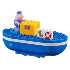Блокові конструктори - Конструктор Морське пригода Peppa Pig (6034)