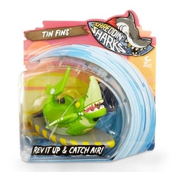 Фигурки персонажей - Фингерборд Shreddin sharks Tin fins с фигуркой (561958)