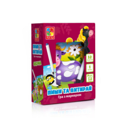 Настільні ігри - Настільна гра Пиши та витирай "Ферма" Vladi Toys  VT5010-19 укр (36458)