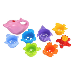 Іграшки для ванни - Іграшка для ванної "Пірамідка" ТехноК 7396TXK Рожевий (33249s40958)