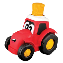 Машинки для малюків - Трактор іграшковий Bb Junior Press&Go червоний (16-89026/1)