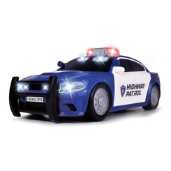 Транспорт і спецтехніка - Поліцейський автомобіль Dickie Toys Патруль шосе Додж Чарджер (3714017)
