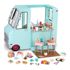 Транспорт и питомцы - Транспорт для куклы Our Generation Фургон с мороженым (BD37252Z)