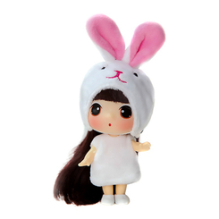 Куклы - Кукла Ddung в костюме белого кролика (FDE0903ra)