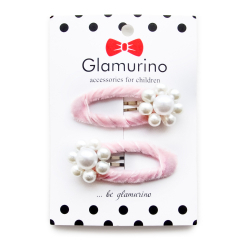 Бижутерия и аксессуары - Заколки Glamurino Perl розовые 2 шт (4262.5)