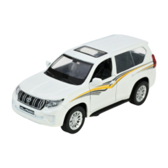 Автомодели - Автомодель Автопром Toyota Land Cruiser Prado белая (10002/3)