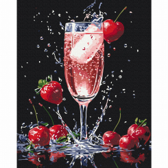 Товары для рисования - Картина по номерам Brushme Игристое удовольствие 40х50 см (BS54152)