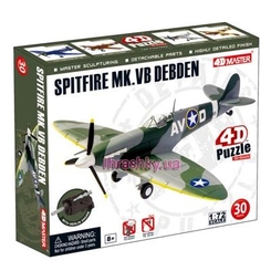 Конструкторы с уникальными деталями - Сборная модель Самолет Spitfire MK.VB Debden 4D Master (26903)