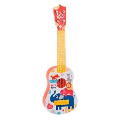 Музыкальные инструменты - Музыкальный инструмент Shantou Jinxing Гитара Let`s play розово-жёлтый (819-31/2)