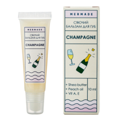 Косметика - Сяючий бальзам для губ MERMADE Champagne 10 мл (MRL0004) (4820241301294)