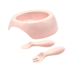 Дитячий посуд та аксесуари - Набір для годування Difrax Blossom (7342 Blossom)