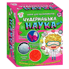 Научные игры, фокусы и опыты - Набор для опытов Ranok Creative Научная игра Причудливая наука №4 (12114117У)