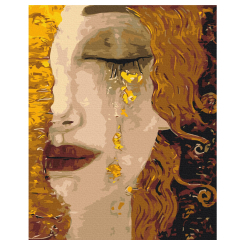 Товари для малювання - Картина за номерами Brushme Золоті сльози. Анн-Марі Зільберман (BS51349) Товари для малювання - Картина за номерами Brushme Золоті сльози. Анн-Марі Зільберман (BS51349)