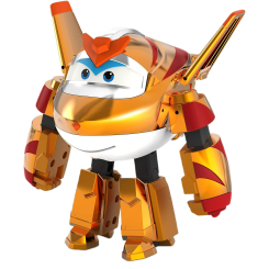 Фигурки персонажей - Фигурка-трансформер Super Wings Transforming Золотой Мальчик (EU750231)