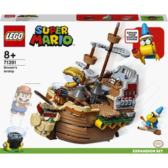 Конструкторы LEGO - Конструктор LEGO Super Mario Дополнительный набор «Летучий корабль Боузера» (71391)