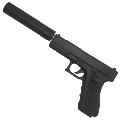 Стрелковое оружие - Детский игрушечный пистолет Bambi Q1C на пульках (63208)