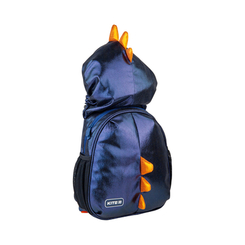 Рюкзаки и сумки - Рюкзак дошкольный Kite Black dino с капюшоном (K21-567XS-2)