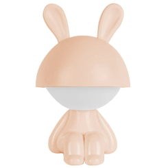 Ночники, проекторы - Светильник Kite Cute bunny персиковый (K25-316-1-4) Ночники, проекторы - Светильник Kite Cute bunny персиковый (K25-316-1-4)