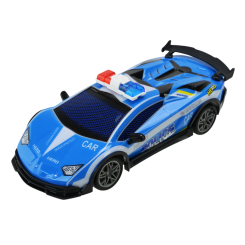 Радіокеровані моделі - ​Автомодель Країна Іграшок на радіокеруванні Поліцейська машина блакитна (998-6B/2)