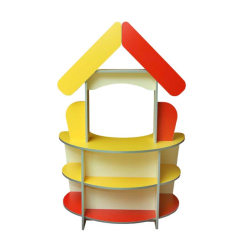 Детская мебель - Мебель для садика игровая магазин Мебель UA Беж/Жёлтый/Красный (43915)