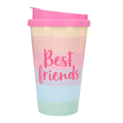Чашки, склянки - Склянка Top Model Best friends 350 мл із кришкою (042180/6)