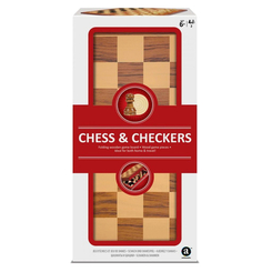 Настільні ігри - Ігровий набір Merchant ambassador Шахи та шашки 2 в 1 (TG1905)