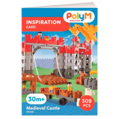 Конструктори з унікальними деталями - Конструктор PolyM Середньовічний замок (760026)