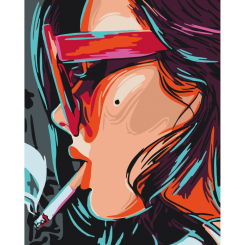 Товари для малювання - Картина за номерами Art Craft Зухвала дівчина 40х50 см (10291-AC) Товари для малювання - Картина за номерами Art Craft Зухвала дівчина 40х50 см (10291-AC)